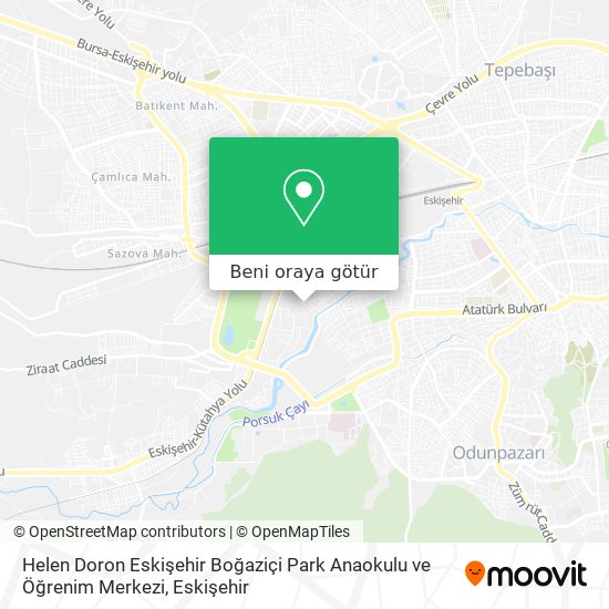 Helen Doron Eskişehir Boğaziçi Park Anaokulu ve Öğrenim Merkezi harita