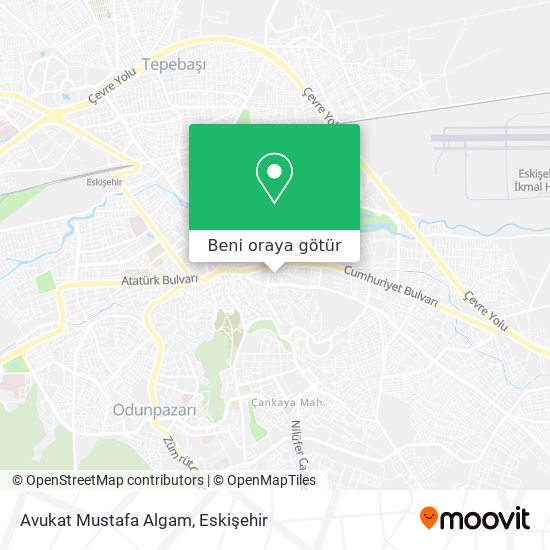 Avukat Mustafa Algam harita