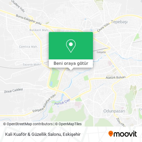 Kali Kuaför & Güzellik Salonu harita