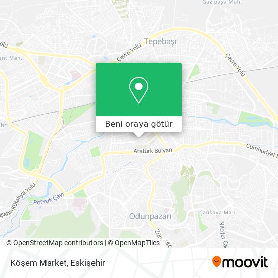 Köşem Market harita
