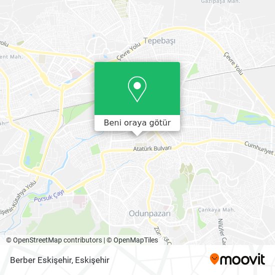 Berber Eskişehir harita