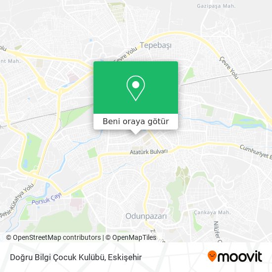 Doğru Bilgi Çocuk Kulübü harita