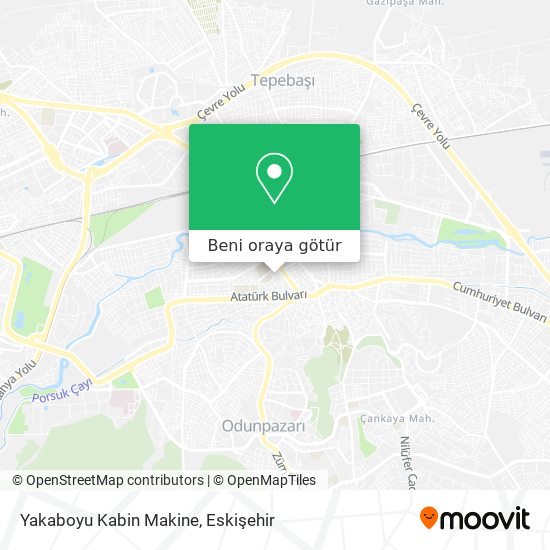 Yakaboyu Kabin Makine harita