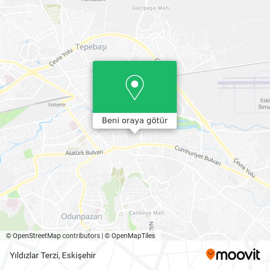 Yıldızlar Terzi harita