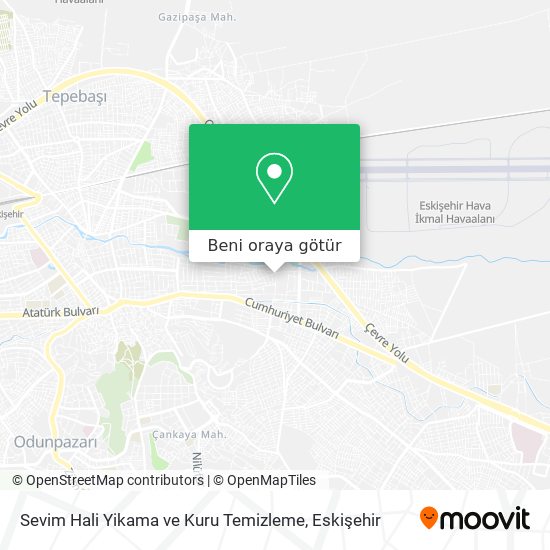 Sevim Hali Yikama ve Kuru Temizleme harita
