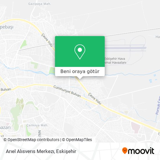 Arıel Alısverıs Merkezı harita