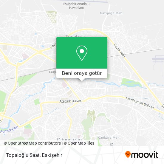 Topaloğlu Saat harita