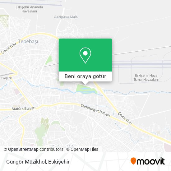 Güngör Müzikhol harita