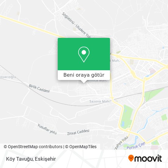 Köy Tavuğu harita