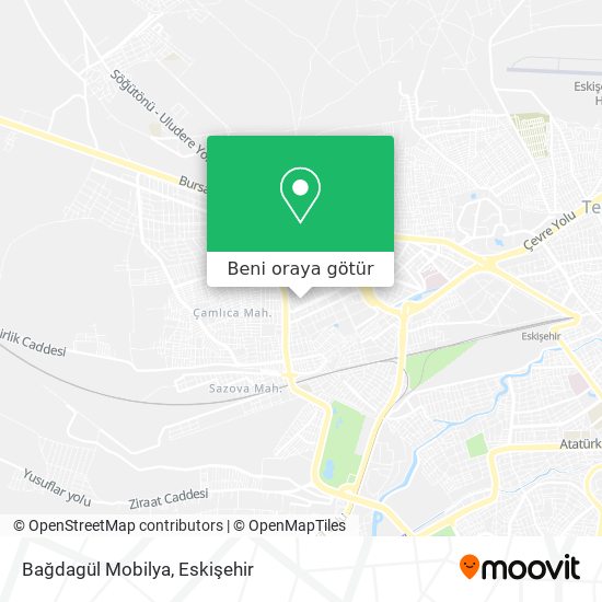 Bağdagül Mobilya harita