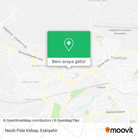 Nezih Pide Kebap harita