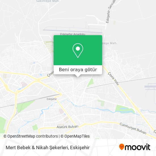 Mert Bebek & Nikah Şekerleri harita