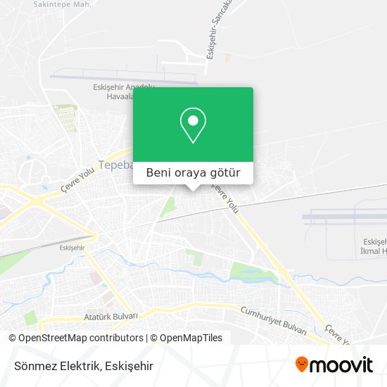 Sönmez Elektrik harita