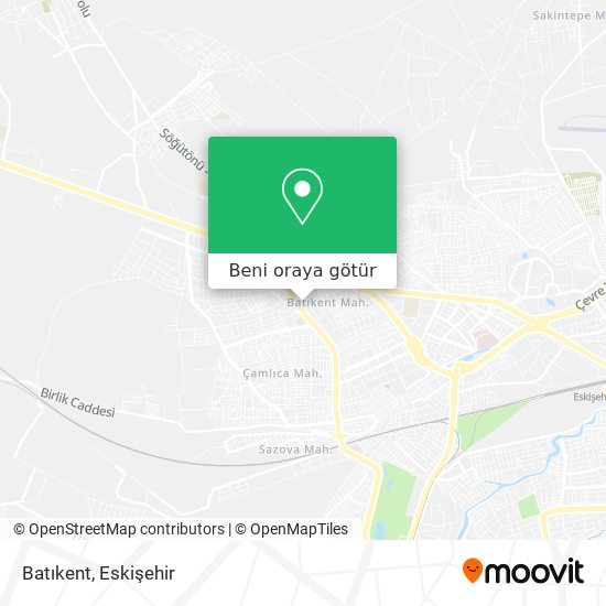 Batıkent harita