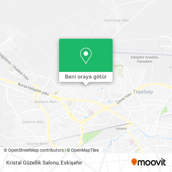 Kristal Güzellik Salonu harita
