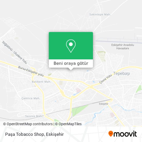 Paşa Tobacco Shop harita