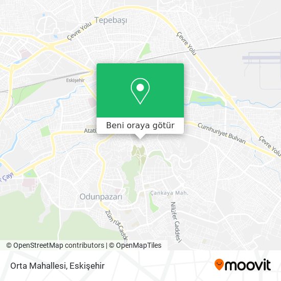 Orta Mahallesi harita