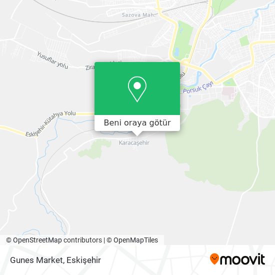 Gunes Market harita