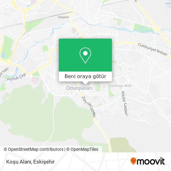 Koşu Alanı harita