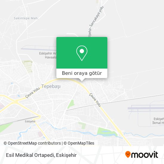 Esil Medikal Ortapedi harita
