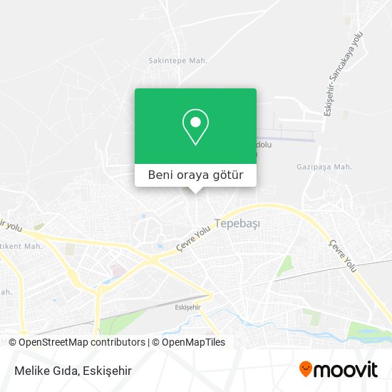 Melike Gıda harita