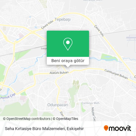 Seha Kırtasiye Büro Malzemeleri harita