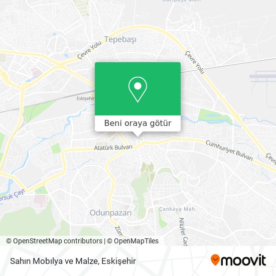 Sahın Mobılya ve Malze harita