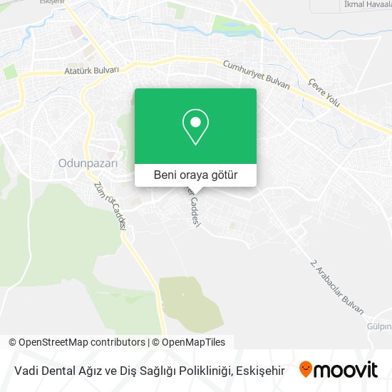 Vadi Dental Ağız ve Diş Sağlığı Polikliniği harita