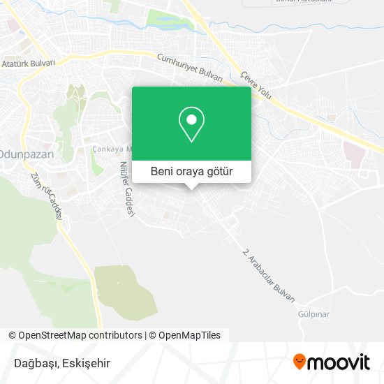 Dağbaşı harita