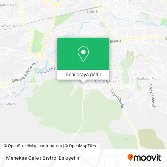Menekşe Cafe ı Bistro harita