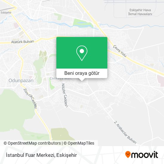 İstanbul Fuar Merkezi harita