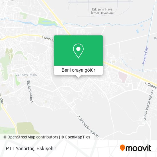 PTT Yanartaş harita
