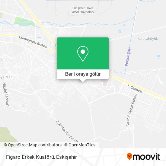Figaro Erkek Kuaförü harita