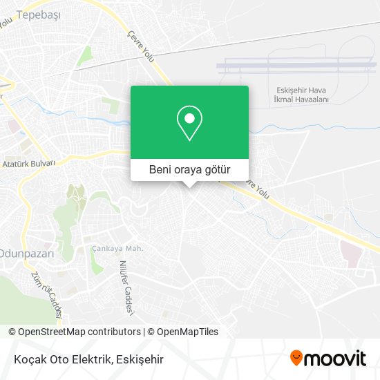 Koçak Oto Elektrik harita