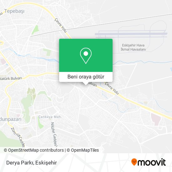 Derya Parkı harita