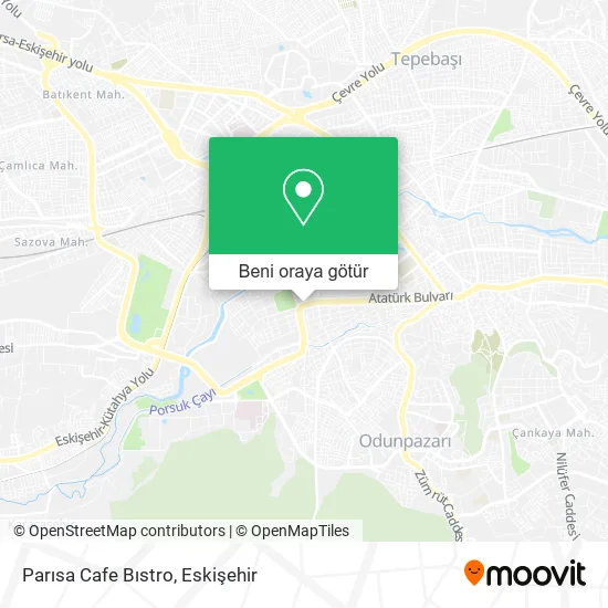 Parısa Cafe Bıstro harita