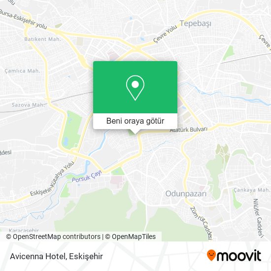 Avicenna Hotel harita