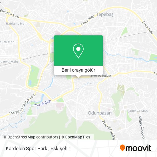 Kardelen Spor Parki harita