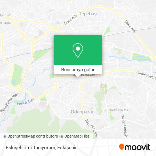 Eskişehirimi Tanıyorum harita