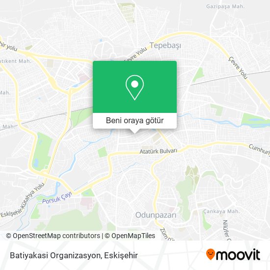 Batiyakasi Organizasyon harita