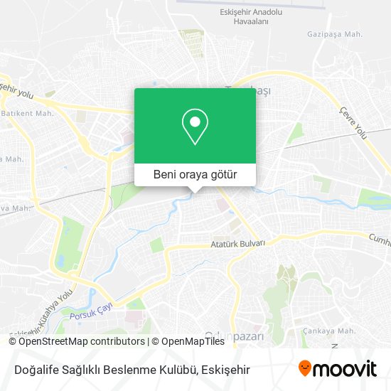 Doğalife Sağlıklı Beslenme Kulübü harita