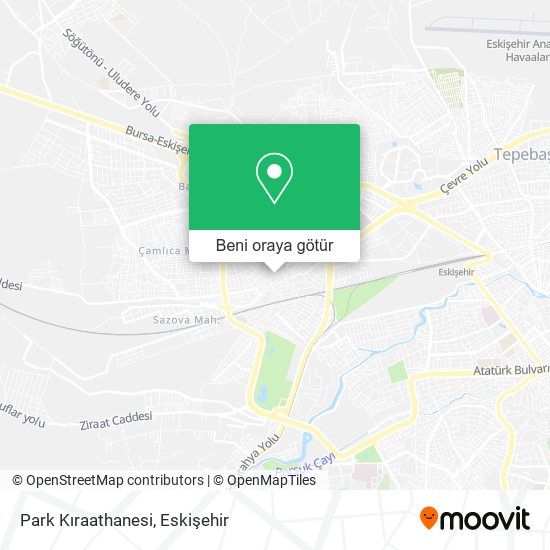 Park Kıraathanesi harita