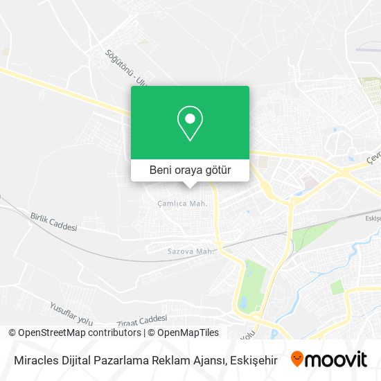 Miracles Dijital Pazarlama Reklam Ajansı harita