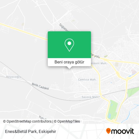 Enes&Betül Park harita
