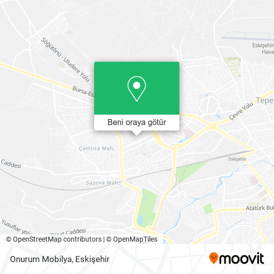 Onurum Mobilya harita