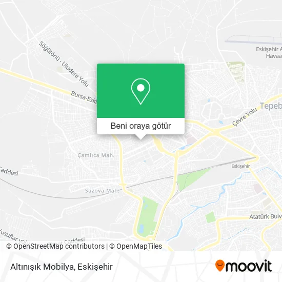 Altınışık Mobilya harita