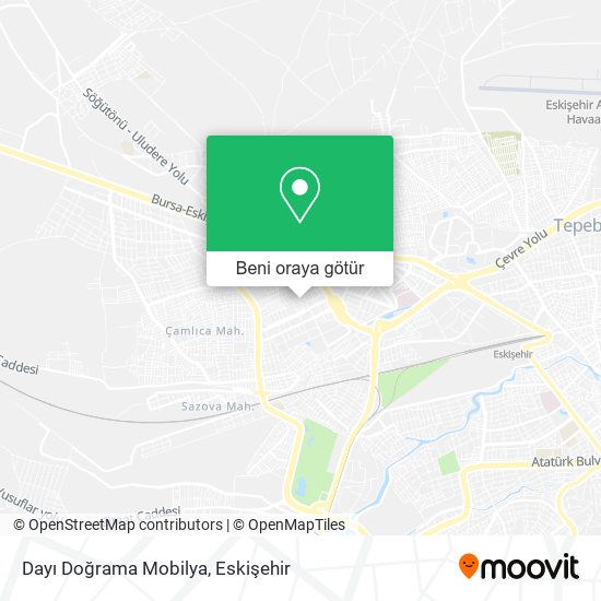 Dayı Doğrama Mobilya harita