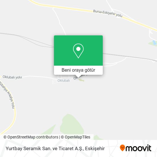 Yurtbay Seramik San. ve Ticaret A.Ş. harita