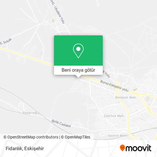Fidanlık harita