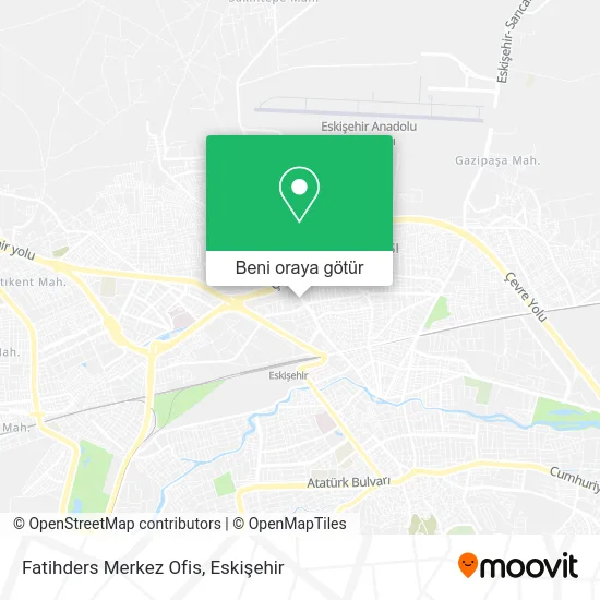 Fatihders Merkez Ofis harita